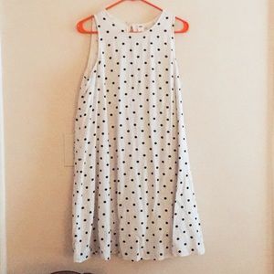 Old Navy Polka Dot Swing Dress